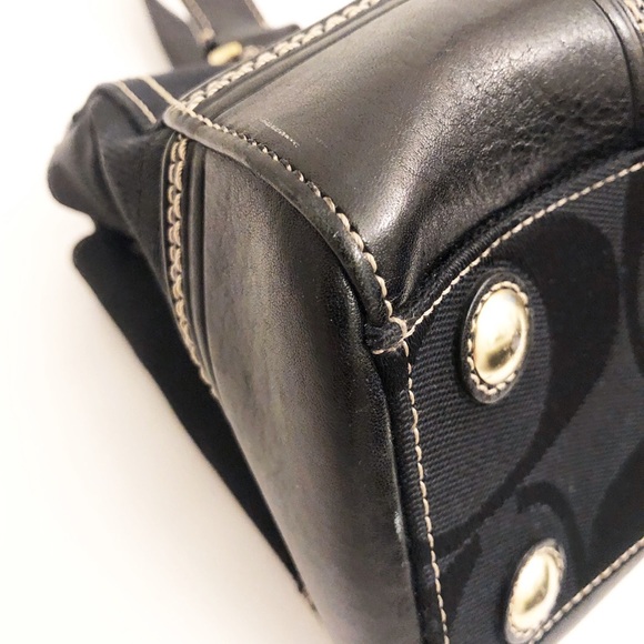 Authentic Coach Black Handbag for Women - Picture 7 of 15